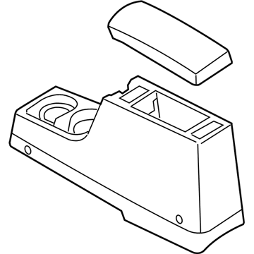 Nissan 96910-7Z000 Console Box-Floor