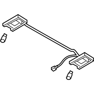 Nissan 26460-6JD0A Lamp Assy-Personal