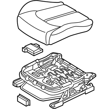 Hyundai 88200-C2020-SMH Cushion Assembly-Front Seat, Passenger