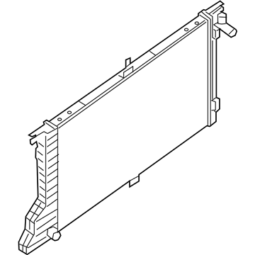 Nissan 21410-EZ30A Radiator Assy