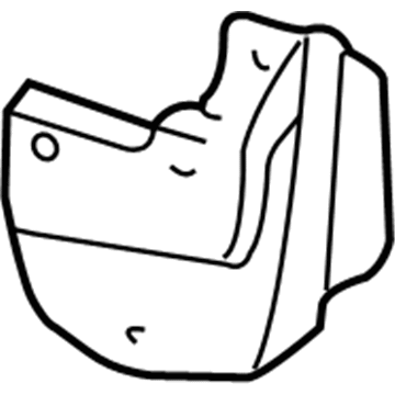 Acura 75800-S3V-A00 Splash Guard, Right Front