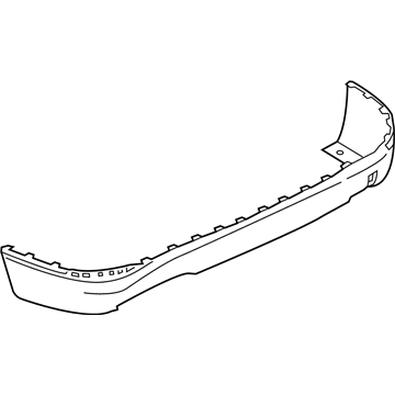 BMW 51-12-7-403-392 Trim Panel, Bumper, Middle Rear