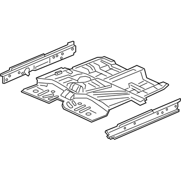 Honda 65100-T7X-A02ZZ FLOOR, FR