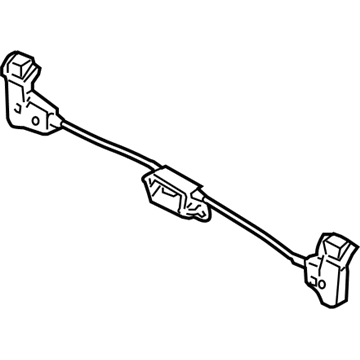 BMW 52-20-9-113-046 Release, Backrest Frame