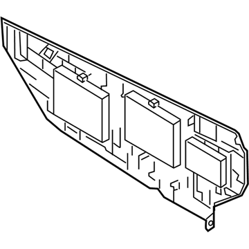 Infiniti 96906-5NA0A FINISHER-Console, RH