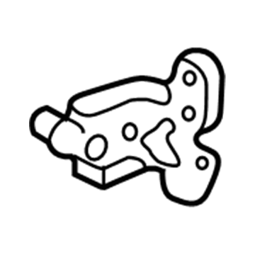 Honda 67920-S5D-A01ZZ Hinge, Right Rear Door (Lower)
