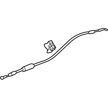 Honda 72671-SDA-A02 Cable, Left Rear Inside Handle