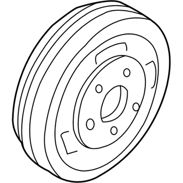 Ford 2U2Z-1V126-C Drum