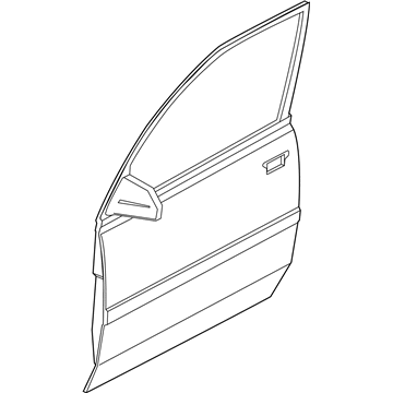 GM 30022985 Molding, Front Side Door Center