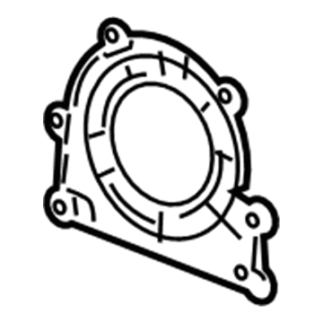Ford 1S7Z-6A321-B Rear Main Seal Retainer