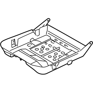 BMW 52-10-8-398-969 Seat Pan