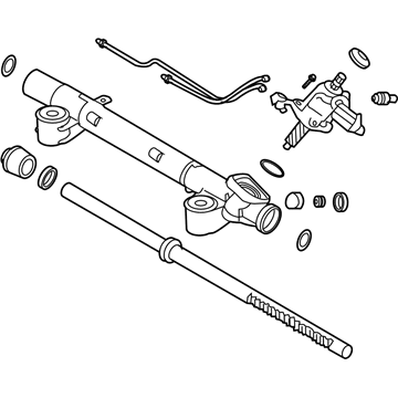 Infiniti 49200-1BA3A Gear Assy-Power Steering