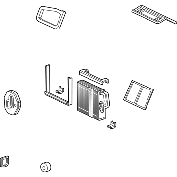 GM 22890089 Evaporator Core