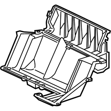 GM 89018852 Heater Case