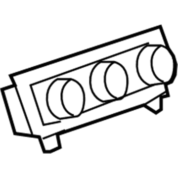 GM 20917132 Dash Control Unit