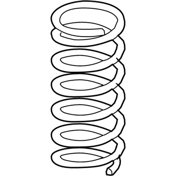 Honda 52441-T2B-A01 Spring, Rear