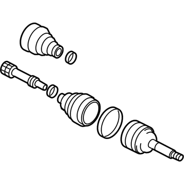 Toyota 43460-69215 Outer Joint Assembly