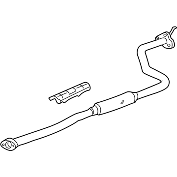 Honda 18220-S01-C21 Pipe B, Exhuast