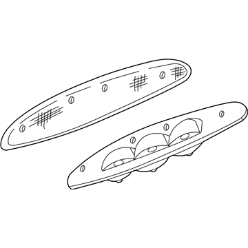 Ford XL1Z-13A613-CA High Mount Lamp