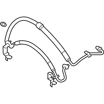 BMW 32-41-2-284-412 Power Steering Pressure Hose