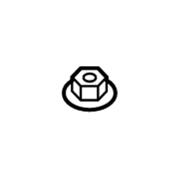 BMW 07-11-9-905-128 Hex Nut