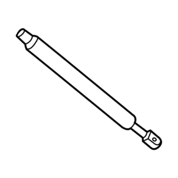 Honda 74820-SHJ-A61 Stay Assembly, Tailgate Open