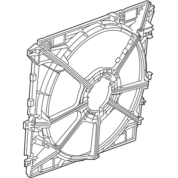 GM 84909353 Fan Shroud