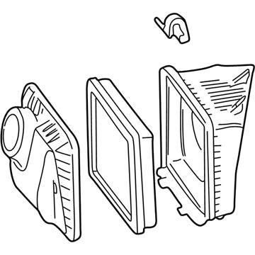 GM 19201278 Housing Asm, Air Cleaner Upper