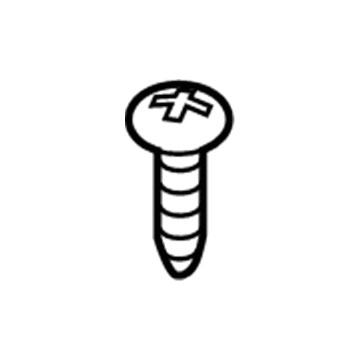 Ford -N610019-S437M Lower Plate Screw