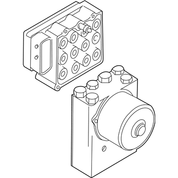 BMW 34-51-2-460-488 Exchange Hydraulic Unit Dsc