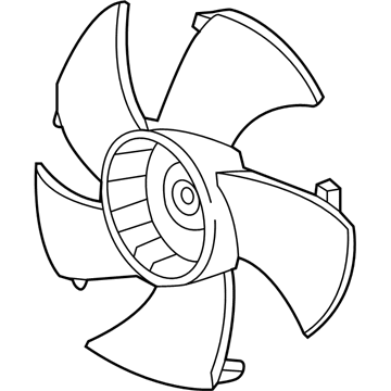 Honda 19020-RB0-004 Fan, Cooling