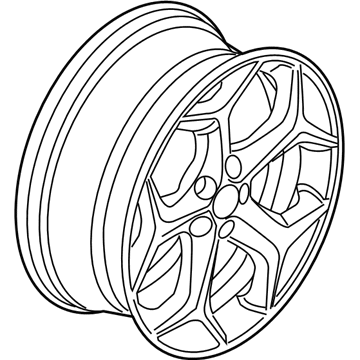 Ford FM5Z-1007-D Wheel, Alloy