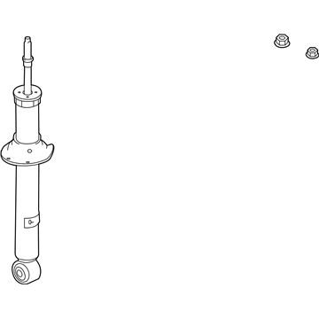 Infiniti E6110-4GA0C Shock Absorber Kit-Front