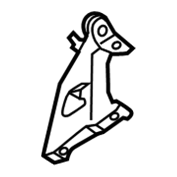Lexus 71305-76020 Hinge Sub-Assembly, Rear Seat