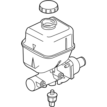 Ford 8C3Z-2140-K Master Cylinder