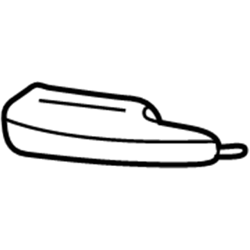 GM 12482557 Armrest Asm, Rear Side Door-R/H *Pewter