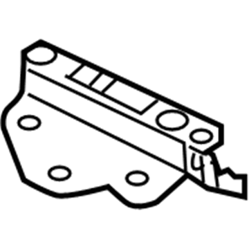 BMW 54-37-7-261-721 Base Plate Left