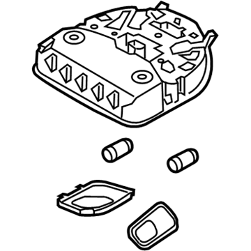 Hyundai 92800-B8200-VYN Overhead Console Lamp Assembly