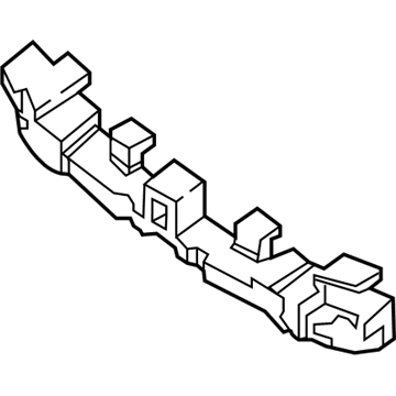 Nissan 62090-5HK0A Absorber-Energy, Front Bumper