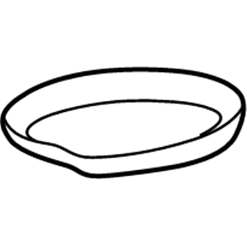 BMW 31-33-1-124-322 Front Lower Coil Spring Pad