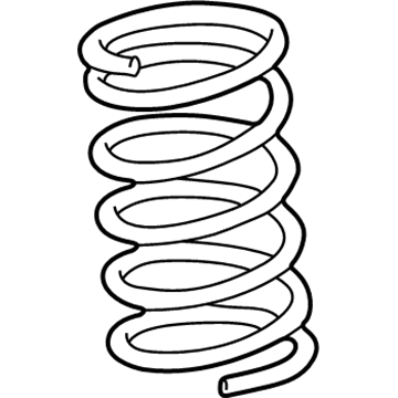 BMW 31-33-2-228-473 Front Coil Spring