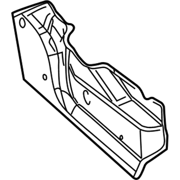 GM 88941724 Cover, Passenger Seat Riser Finish