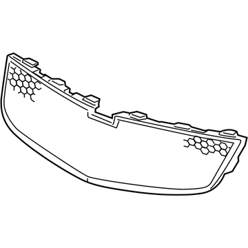 GM 95225615 Center Grille