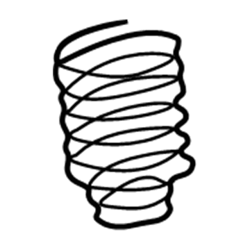 Kia 55330FD000DS Spring-Coil, Rear