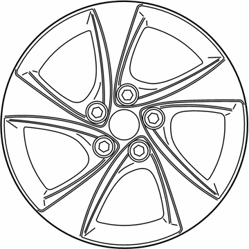 Toyota 42611-F4030 Wheel, Alloy