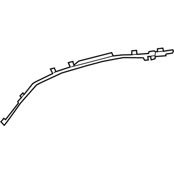 Lexus 62180-50030 Air Bag Assy, Curtain Shield, LH