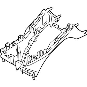 Hyundai 846A0-S8000-MMH Panel Assembly-Floor Console