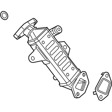 Mopar 5281546AB Cooler-EGR