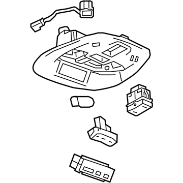 GM 42340974 Dome Lamp Assembly