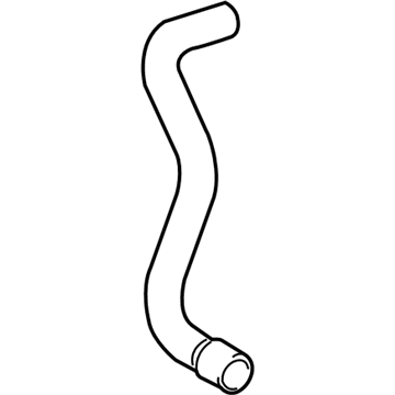 Lexus 16572-0A070 Hose, Radiator, Outlet